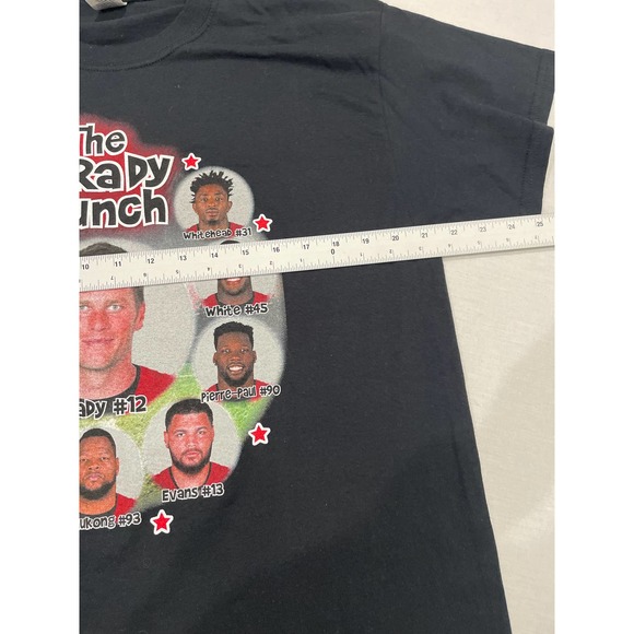 Brady Bunch Logo Black T-Shirt Large - Picture 5 of 6